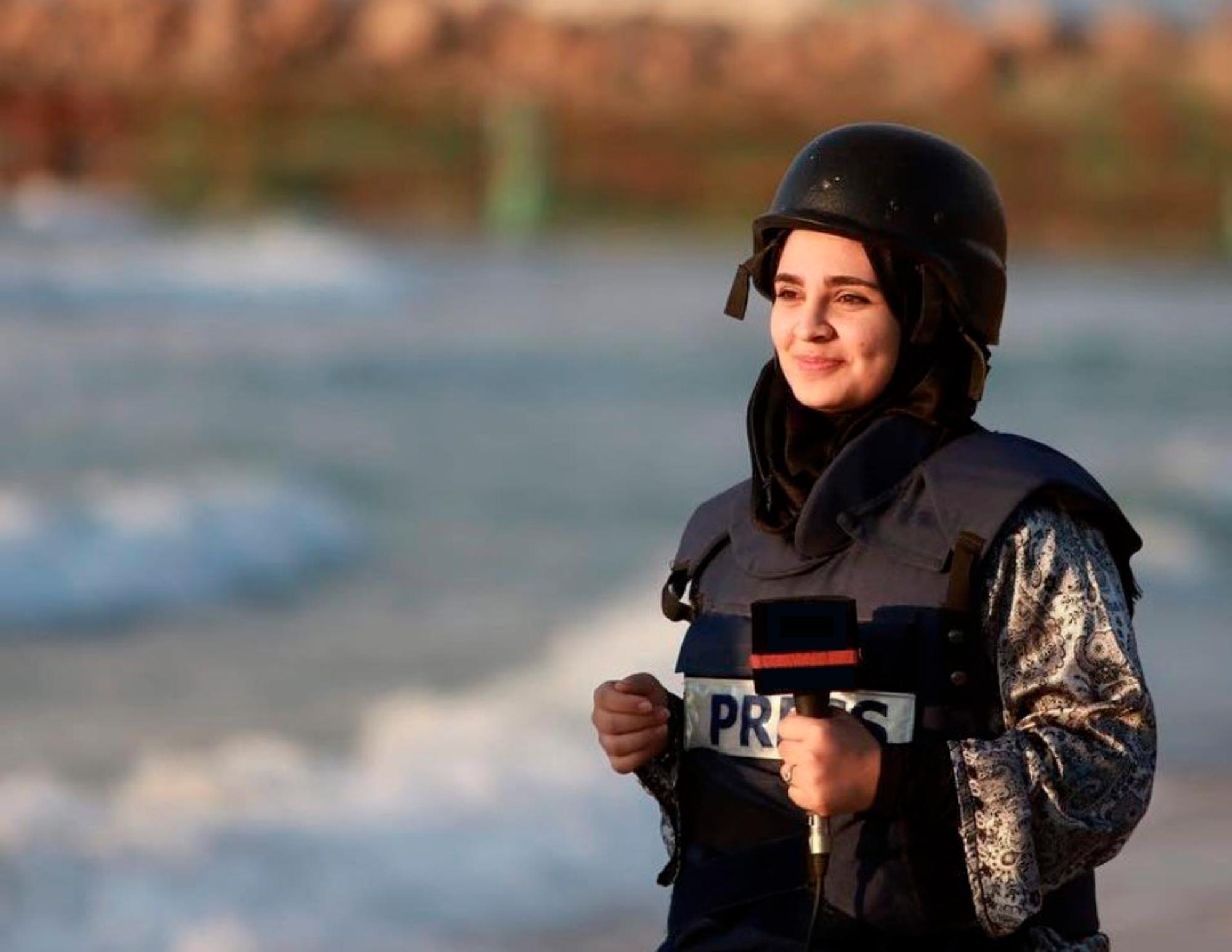 Huda Hegazy  periodista hispano palestina